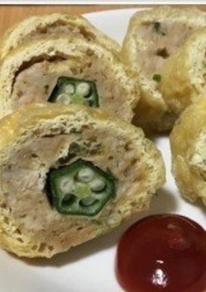 レンジで簡単ミンチロール-レシピのメイン写真