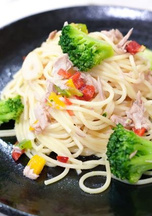 ブロッコリーとツナのパスタ-レシピのメイン写真