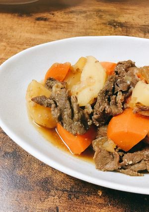 ほっくり落ち着く！甘酒肉じゃが-レシピのメイン写真