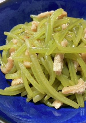 さつま芋の茎の炒め煮-レシピのメイン写真