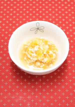 【離乳食中期】納豆と野菜の炒め煮-レシピのメイン写真