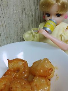 リカちゃん♡えびばたしょうゆ。-レシピのメイン写真