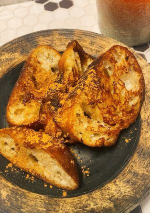 卵バターなしビーガン！フレンチトースト風-レシピのメイン写真
