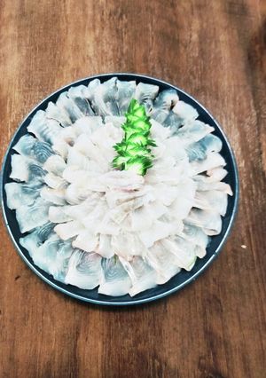 平目の薄造り-レシピのメイン写真