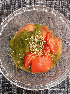 めかぶトマト-レシピのメイン写真