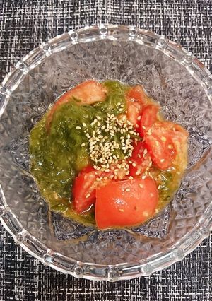 めかぶトマト-レシピのメイン写真