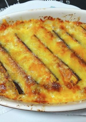 ナスとひき肉のチーズ焼き-レシピのメイン写真