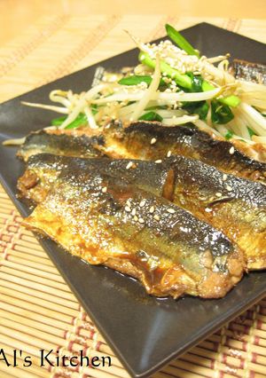 【秋刀魚の韓国風照り焼き】-レシピのメイン写真