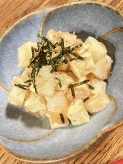節約な一品☆長芋と豆腐の明太子和え-レシピのメイン写真