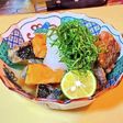 話題のレシピ!南瓜とサバ缶水煮の揚げ出し