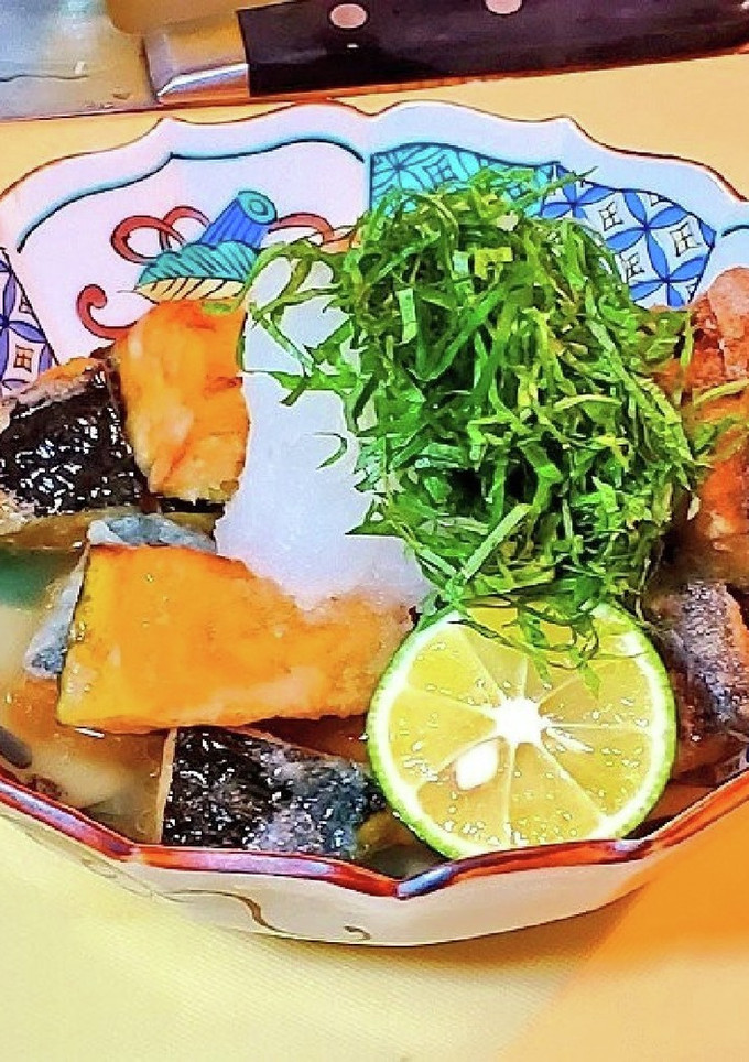 話題のレシピ！南瓜とサバ缶水煮の揚げ出し-レシピのメイン写真
