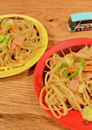 お子様カレー焼そば☆-レシピのメイン写真