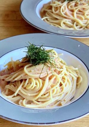 混ぜるだけ！簡単明太子パスタ-レシピのメイン写真