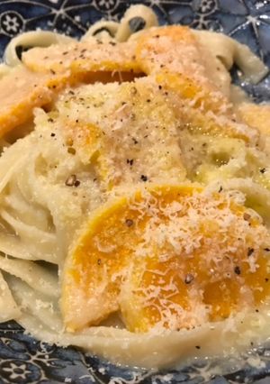 アンチョビとチーズのオニオンソースパスタ-レシピのメイン写真