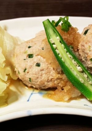 おろしでさっぱり♪餃子バーグ-レシピのメイン写真