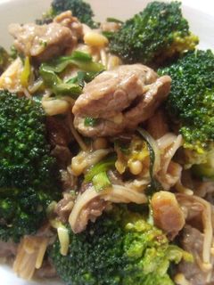 牛肉ブロッコリー炒め煮-レシピのメイン写真