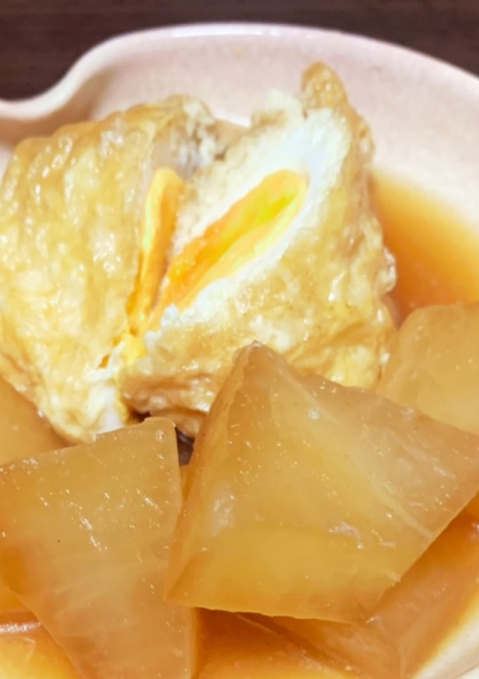 たまご巾着と大根の煮物-レシピのメイン写真