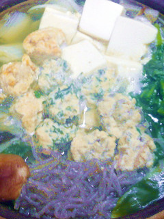 3色野菜だんご鍋 -レシピのメイン写真