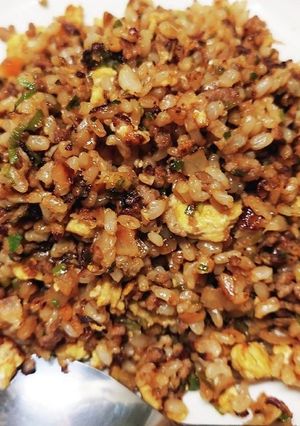 玄米でチャーハン-レシピのメイン写真