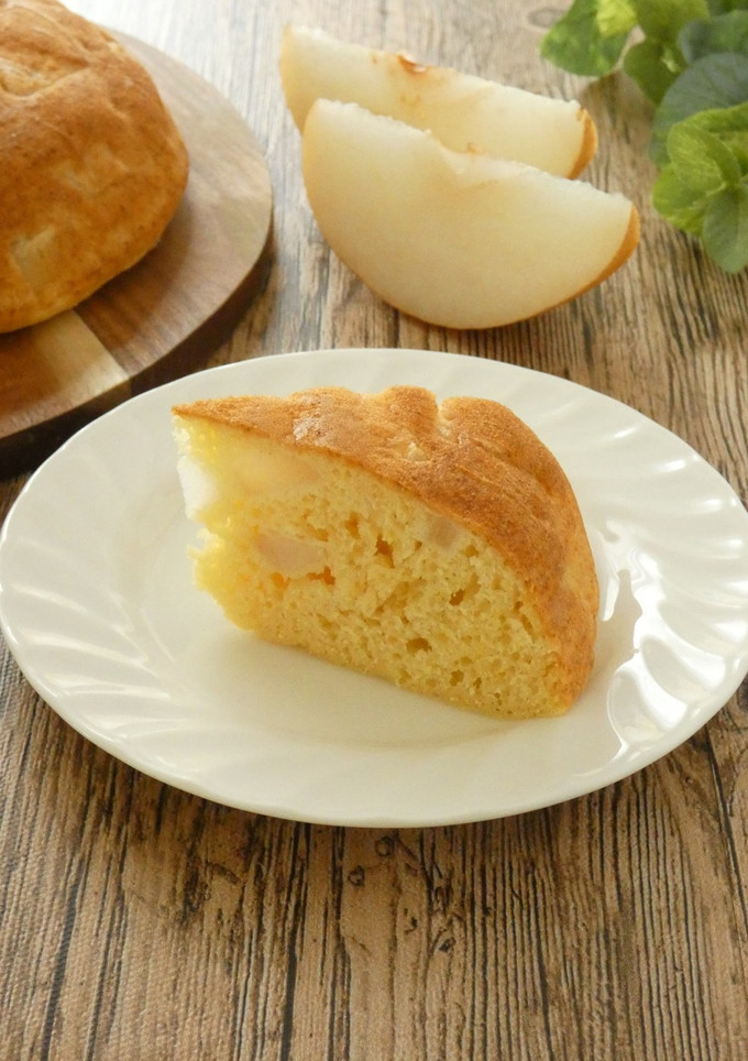 炊飯器で簡単★梨ケーキ-レシピのメイン写真