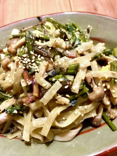 タイ風味のエスニック豆乳クリームパスタ-レシピのメイン写真