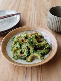 ゴーヤのごま和え-レシピのメイン写真