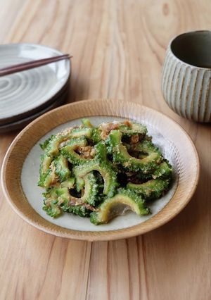ゴーヤのごま和え-レシピのメイン写真