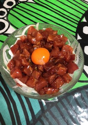 マグロユッケ-レシピのメイン写真