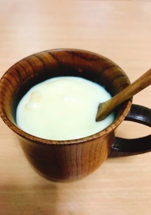 カスタードくず湯-レシピのメイン写真