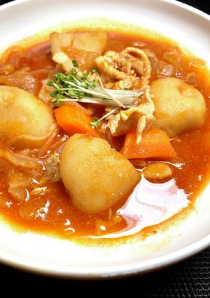 洋風トマトソース肉じゃが-レシピのメイン写真