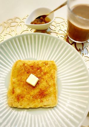 罪悪感ゼロ♪オートミールで作る食パン♡-レシピのメイン写真