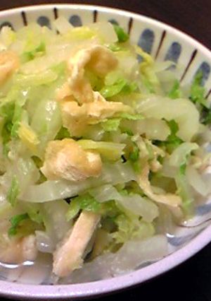 白菜の水分だけで！あっさり煮-レシピのメイン写真