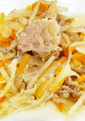牛肉と野菜の炒め煮-レシピのメイン写真