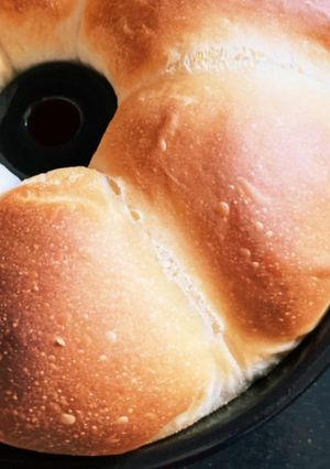 ふっくらパン焼き器で☆やわふわちぎりぱん-レシピのメイン写真
