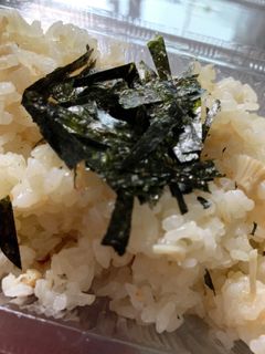 カニ缶とエノキの炊き込みおこわ-レシピのメイン写真