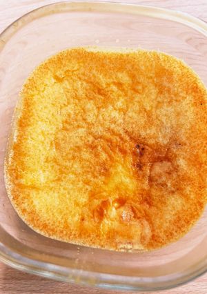 プロテイン 焼きプリン-レシピのメイン写真