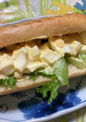 コストコ★パニーニサンドイッチ（玉子）-レシピのメイン写真