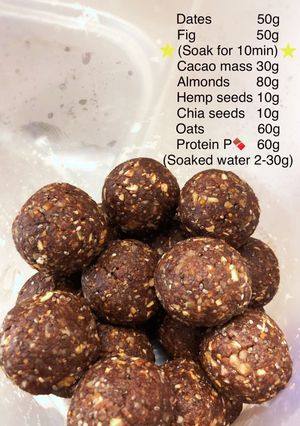 protein balls-レシピのメイン写真