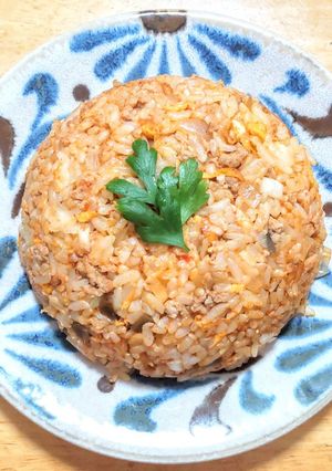 ザーサイとラッキョウ入りの四川炒飯-レシピのメイン写真