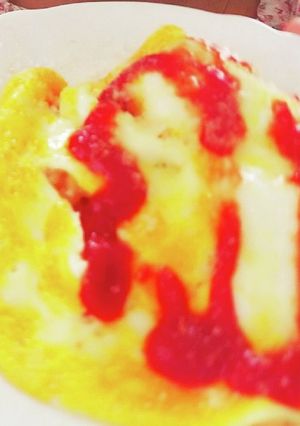 かすちゃんのはじめてのオムライス-レシピのメイン写真