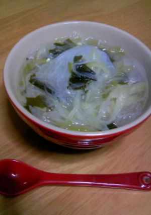 打倒風邪!!!　ねぎスープ☆-レシピのメイン写真