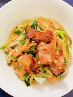 からあげ野菜あんかけ豆腐-レシピのメイン写真
