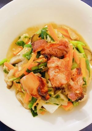 からあげ野菜あんかけ豆腐-レシピのメイン写真