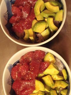胡麻まぐろと柚子アボカドのポキ丼-レシピのメイン写真