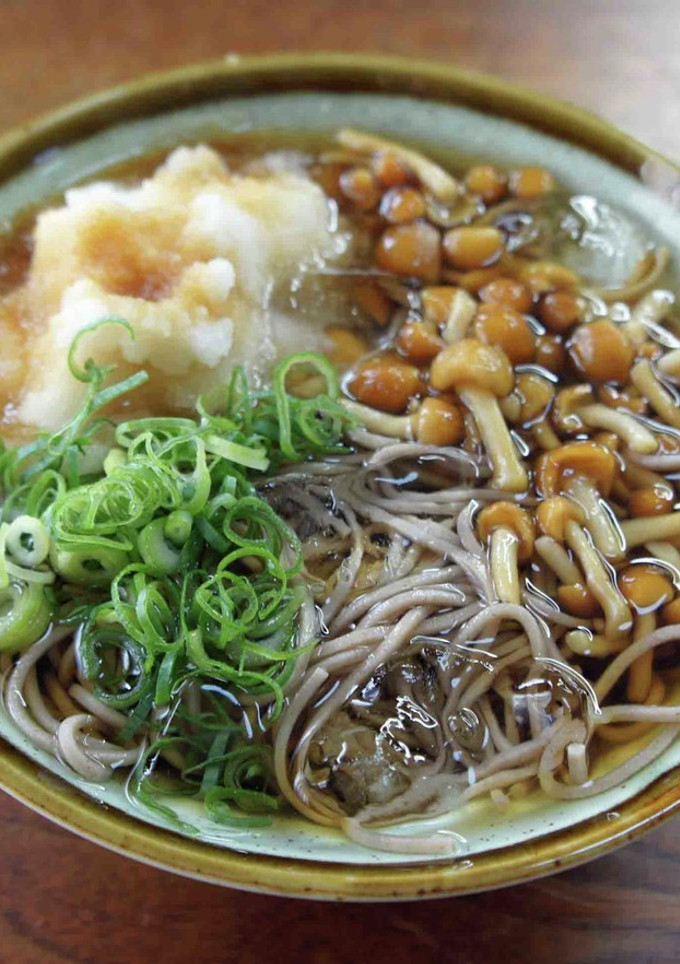 おろしとなめこの冷やし蕎麦-レシピのメイン写真