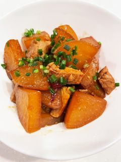 豚肉と大根の中華煮(辛め)-レシピのメイン写真