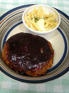 お肉たっぷりハンバーグ-レシピのメイン写真