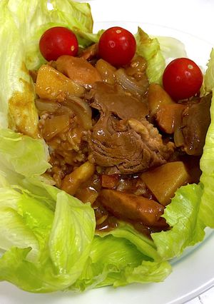 唐辛子ツナと牛肉カルビのカレー-レシピのメイン写真