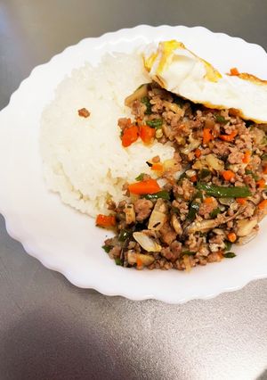 ガパオライス風-レシピのメイン写真