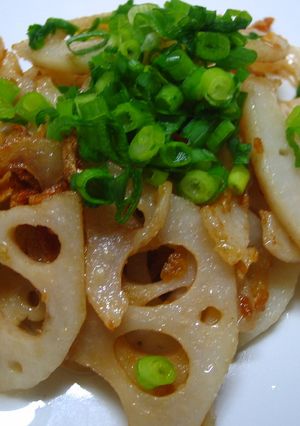 ♪れんこんのにんにく炒め♪-レシピのメイン写真
